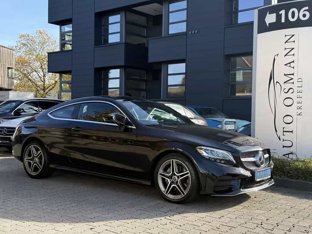 Mercedes-Benz C 200 d Coupe AMG Line | DigitalTacho | LED 08/2018-photo-3