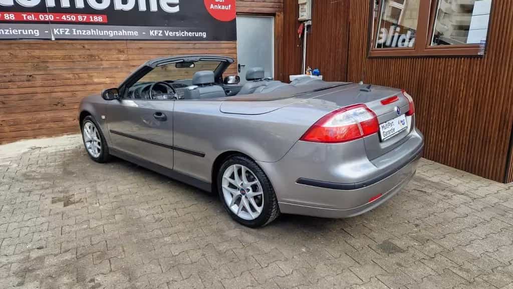Saab 9-3 1.8t Vector Cabriolet, Volleder, PDC, SHZ 06/2005-photo-10