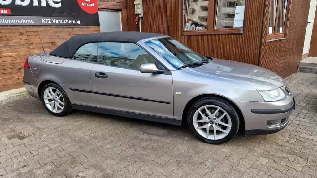 Saab 9-3 1.8t Vector Cabriolet, Volleder, PDC, SHZ 06/2005-photo-2