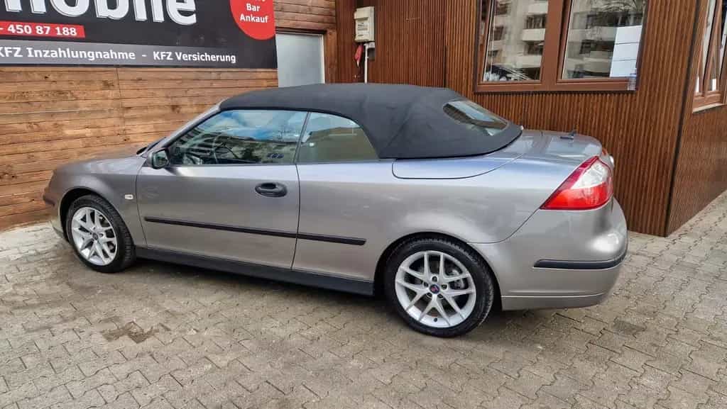 Saab 9-3 1.8t Vector Cabriolet, Volleder, PDC, SHZ 06/2005-photo-3