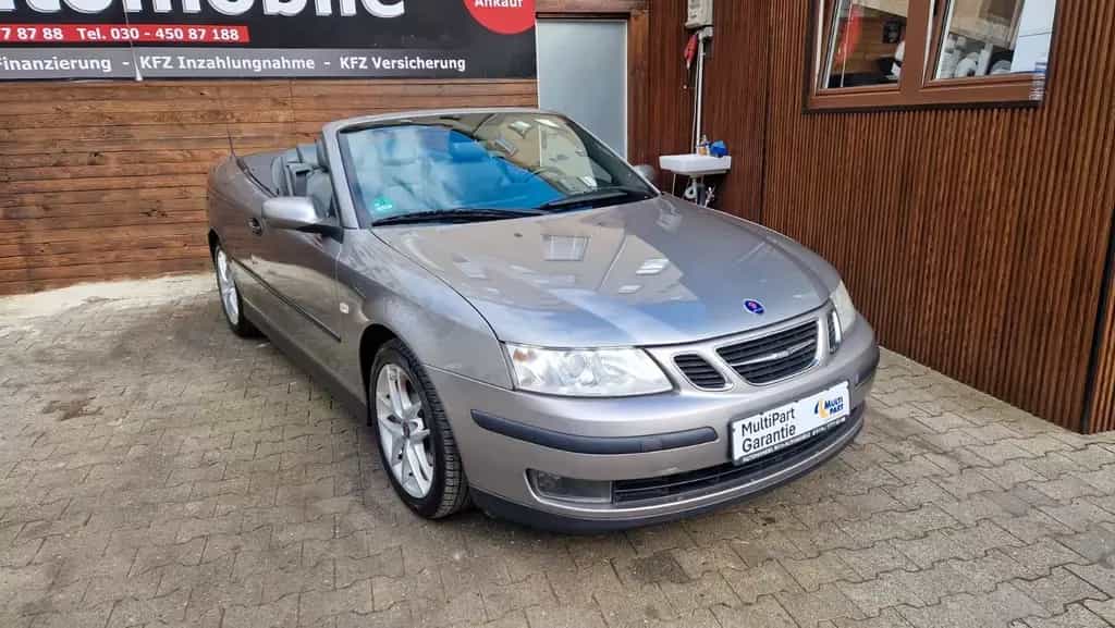 Saab 9-3 1.8t Vector Cabriolet, Volleder, PDC, SHZ 06/2005-photo-6