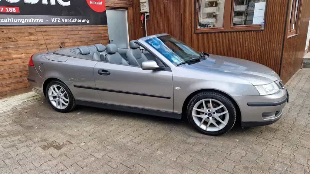 Saab 9-3 1.8t Vector Cabriolet, Volleder, PDC, SHZ 06/2005-photo-8