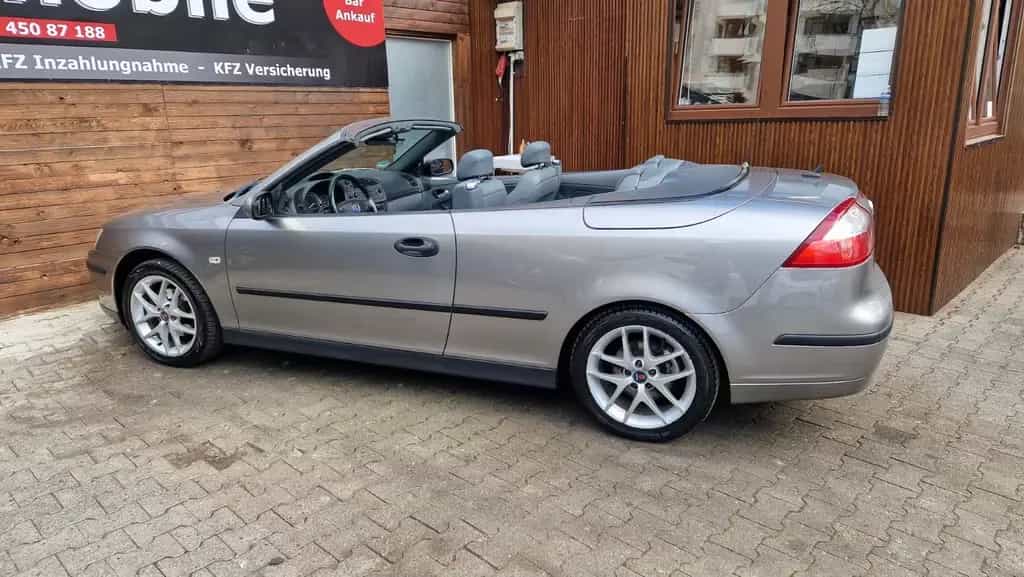Saab 9-3 1.8t Vector Cabriolet, Volleder, PDC, SHZ 06/2005-photo-9