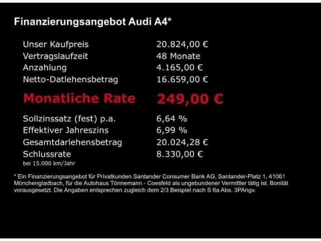 Audi A4 AVANT TFSI SPORT S-TRONIC+NAVI+RÜCKFAHRKAMERA 06/2018-photo-4