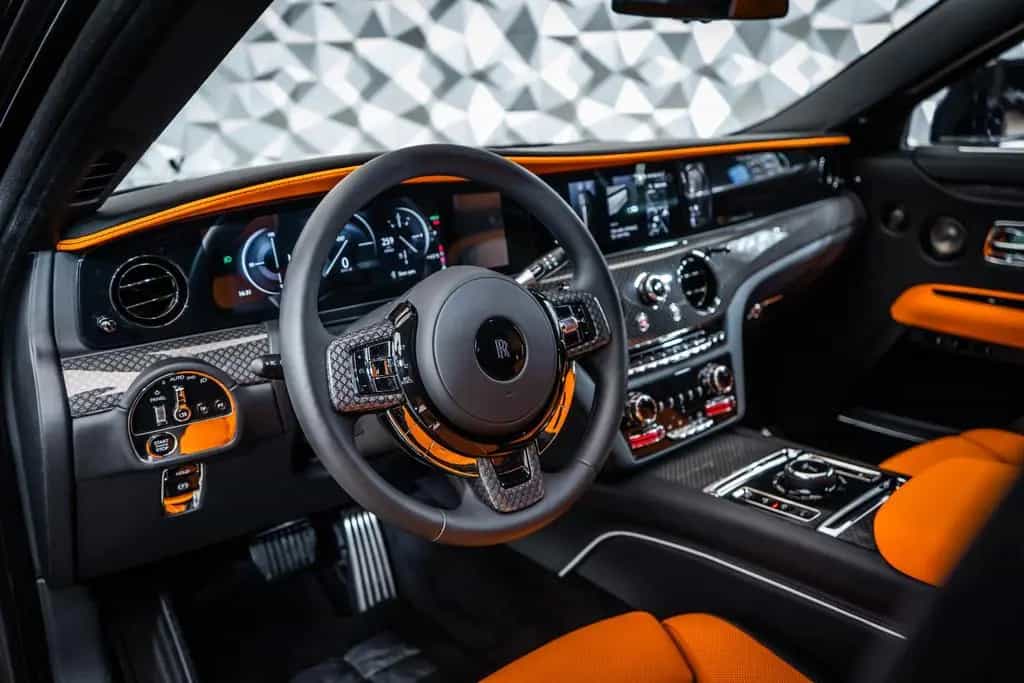 Rolls-Royce Ghost Black Badge - Shooting Star - Rear Theatre 02/2025-photo-10