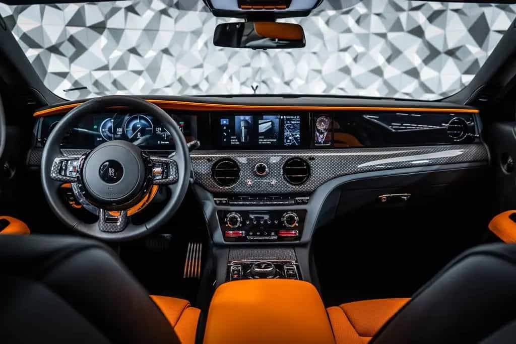 Rolls-Royce Ghost Black Badge - Shooting Star - Rear Theatre 02/2025-photo-12