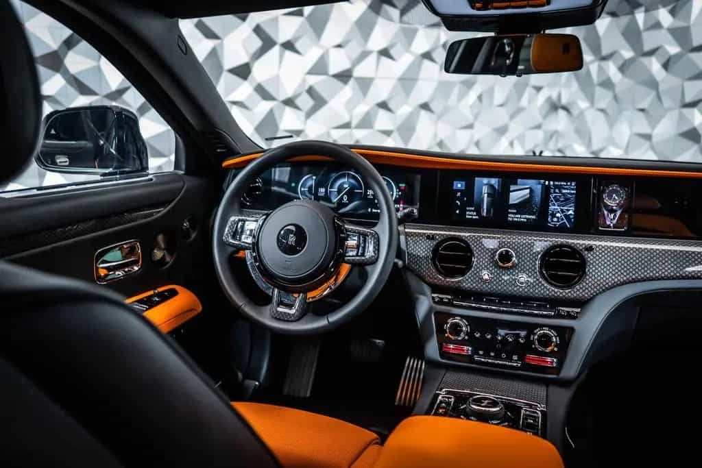 Rolls-Royce Ghost Black Badge - Shooting Star - Rear Theatre 02/2025-photo-13
