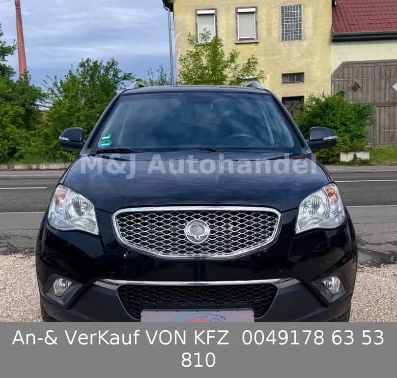 Ssangyong Korando 4x4/Tempomat/AHK/Klima/SHZ 01/2013-photo-0