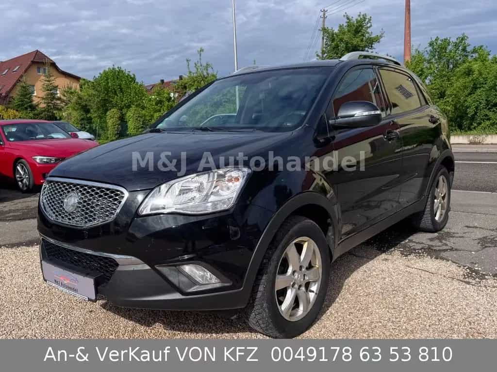 Ssangyong Korando 4x4/Tempomat/AHK/Klima/SHZ 01/2013-photo-1