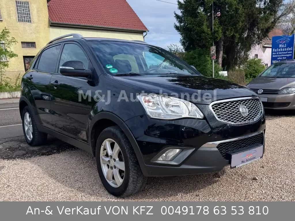 Ssangyong Korando 4x4/Tempomat/AHK/Klima/SHZ 01/2013-photo-2