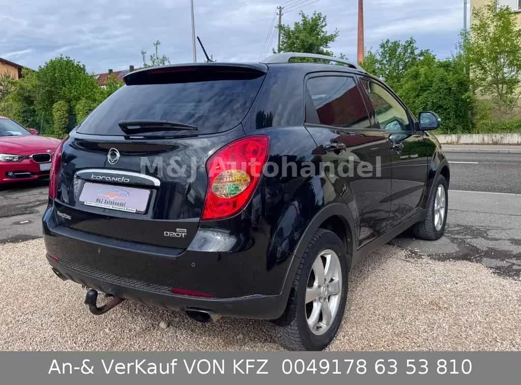 Ssangyong Korando 4x4/Tempomat/AHK/Klima/SHZ 01/2013-photo-3