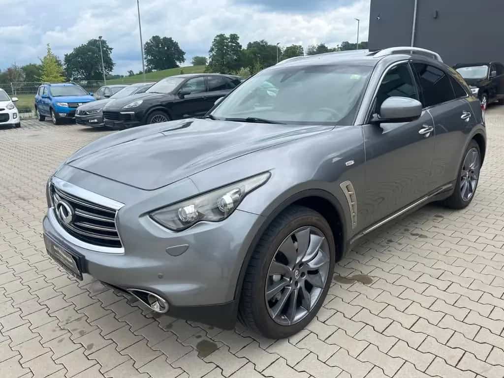 Infiniti QX70 3.7 S 8-fach EURO5 Leder,Navi,VOLL 10/2013-photo-0