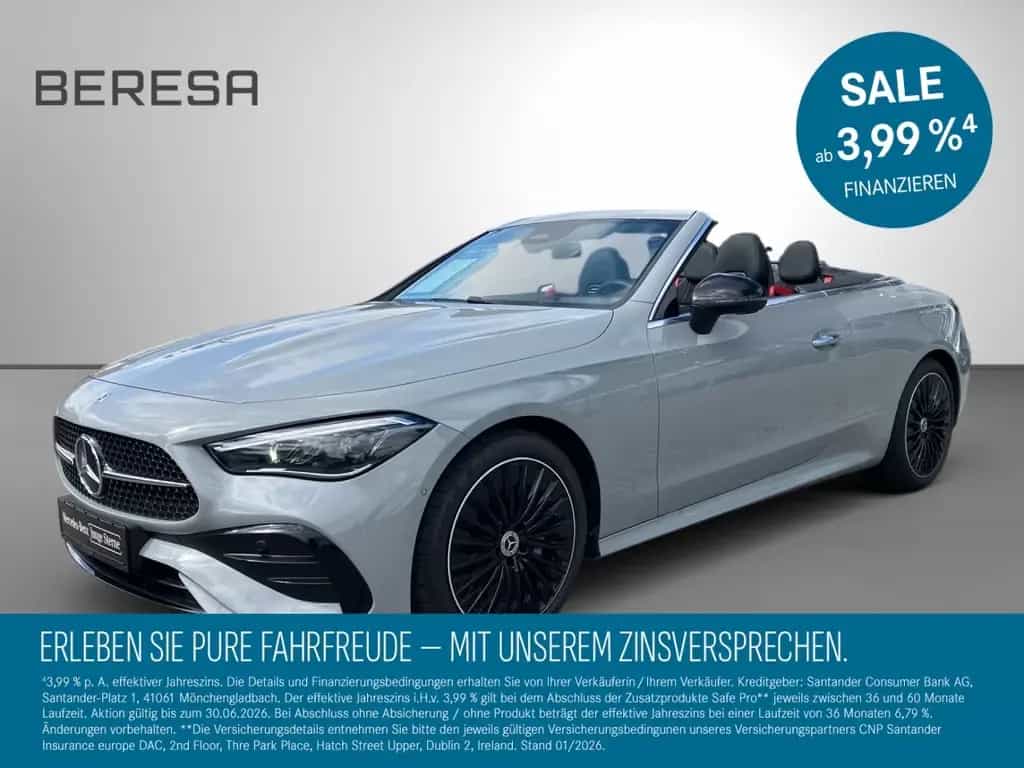 Mercedes-Benz CLE 200 Cabriolet AMG Night Memory 19 Zoll 03/2025-photo-0