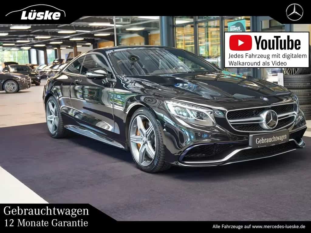 Mercedes-Benz S 63 AMG 4M Coupé Keramik Nachtsicht Head-up TV 08/2015-photo-0