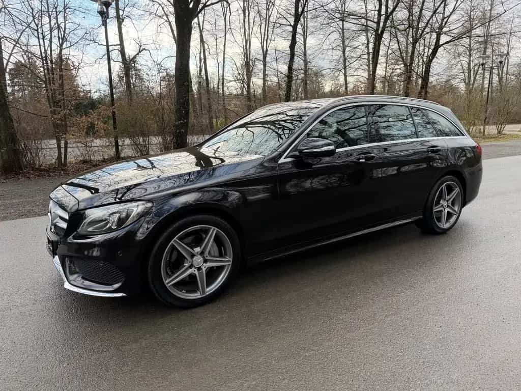 Mercedes-Benz C 200 T CGI AMG Line Automatik wenig km 05/2015-photo-1