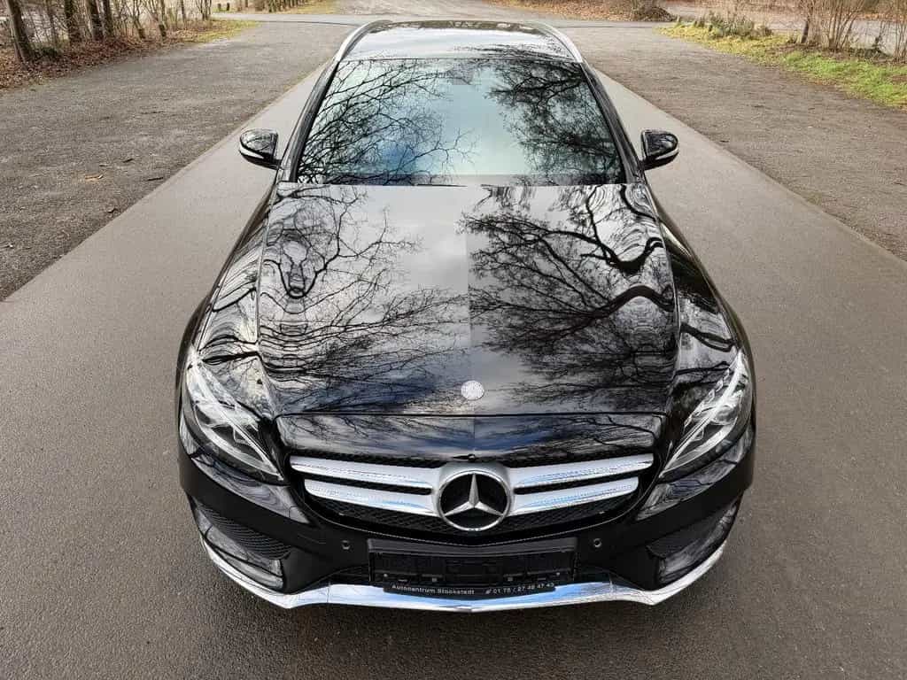 Mercedes-Benz C 200 T CGI AMG Line Automatik wenig km 05/2015-photo-2