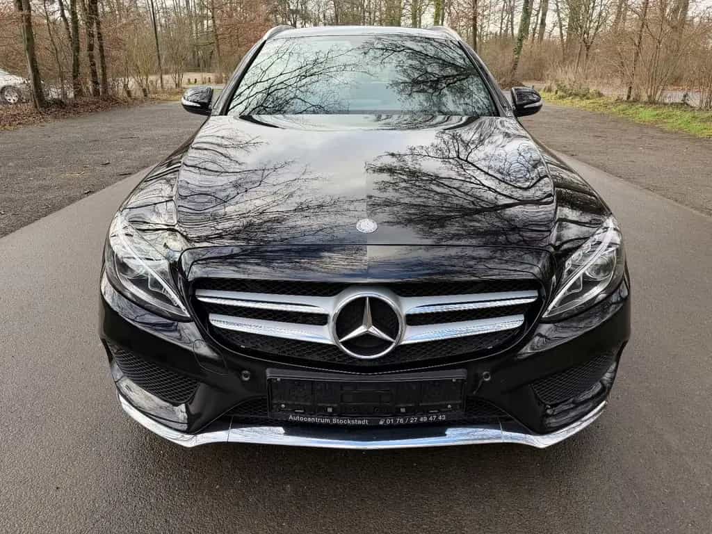 Mercedes-Benz C 200 T CGI AMG Line Automatik wenig km 05/2015-photo-3