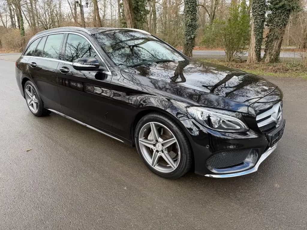 Mercedes-Benz C 200 T CGI AMG Line Automatik wenig km 05/2015-photo-4