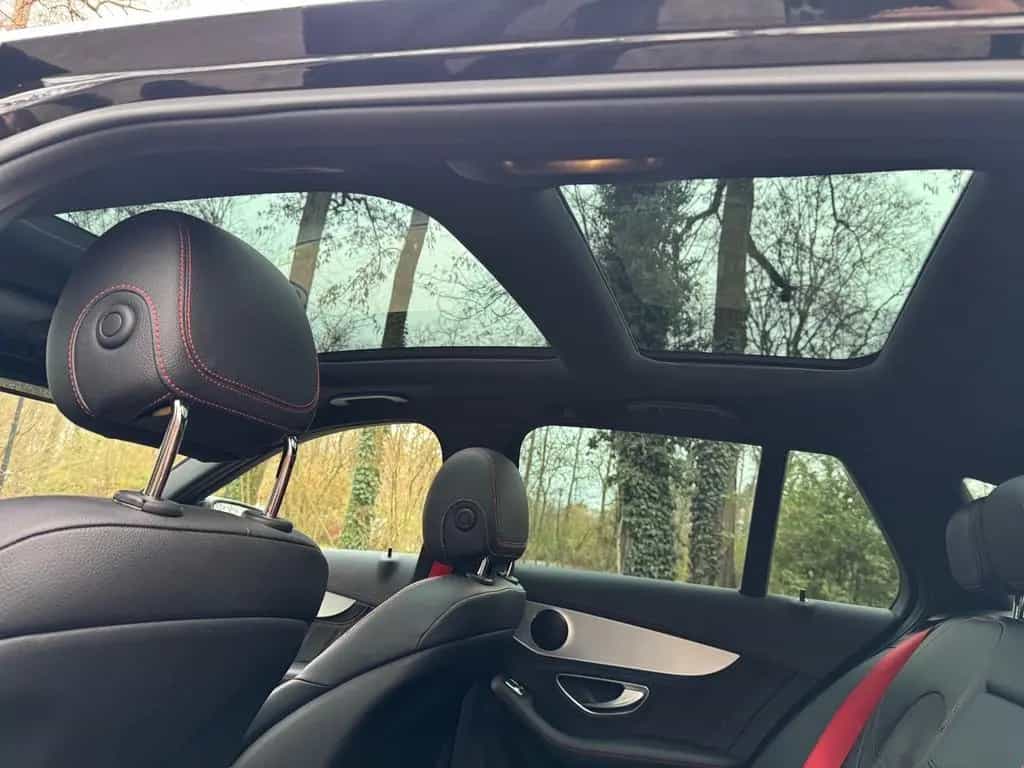 Mercedes-Benz C 43 AMG Super Optik rote Gurte Pano 08/2016-photo-19