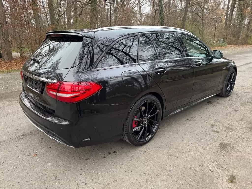 Mercedes-Benz C 43 AMG Super Optik rote Gurte Pano 08/2016-photo-6