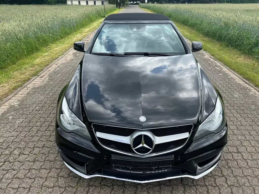 Mercedes-Benz E 250 Cabrio AMG-Line rote Gurte orig.61tkm 04/2016-photo-2