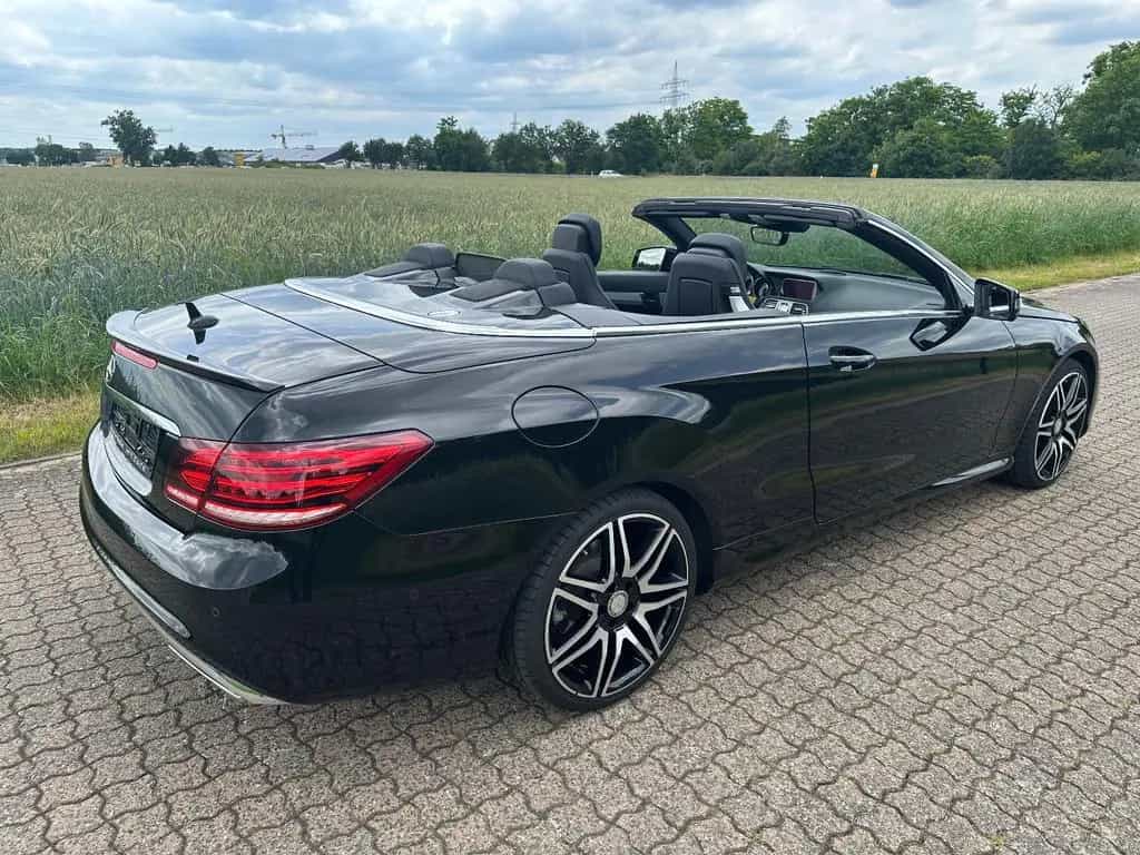 Mercedes-Benz E 250 Cabrio AMG-Line rote Gurte orig.61tkm 04/2016-photo-22