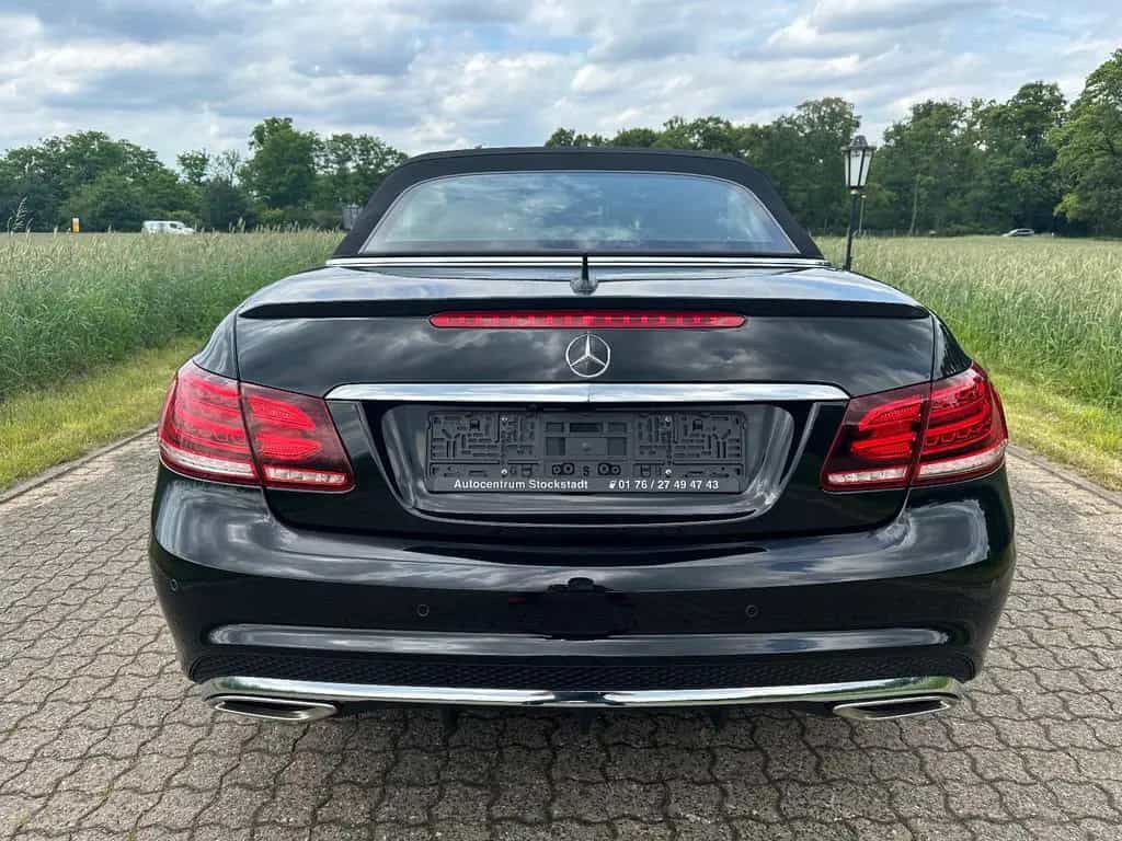 Mercedes-Benz E 250 Cabrio AMG-Line rote Gurte orig.61tkm 04/2016-photo-8