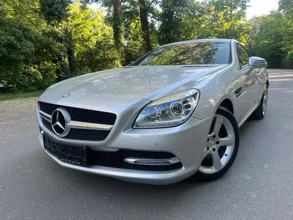 Mercedes-Benz SLK 300 Automatik Airscarf Navi orig.89tkm 04/2015-photo-0