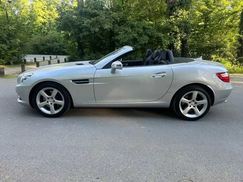 Mercedes-Benz SLK 300 Automatik Airscarf Navi orig.89tkm 04/2015-photo-26