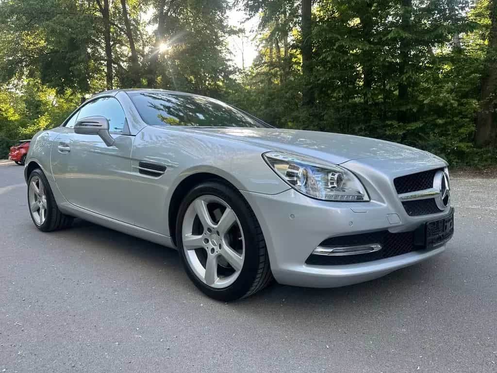 Mercedes-Benz SLK 300 Automatik Airscarf Navi orig.89tkm 04/2015-photo-3