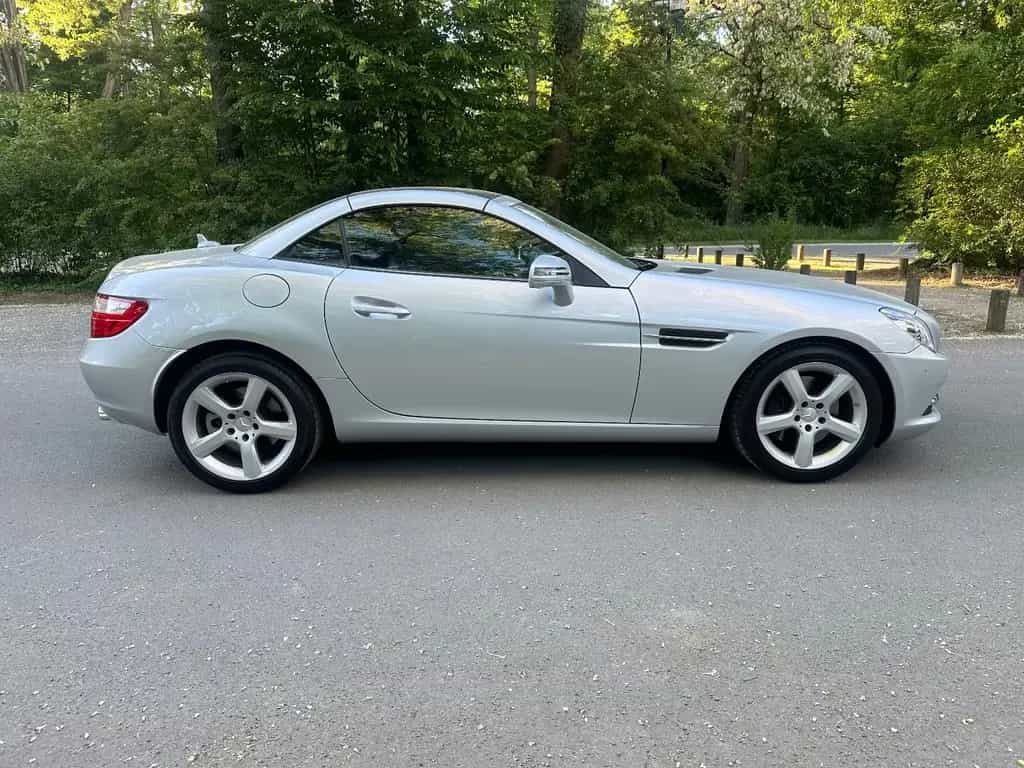 Mercedes-Benz SLK 300 Automatik Airscarf Navi orig.89tkm 04/2015-photo-4