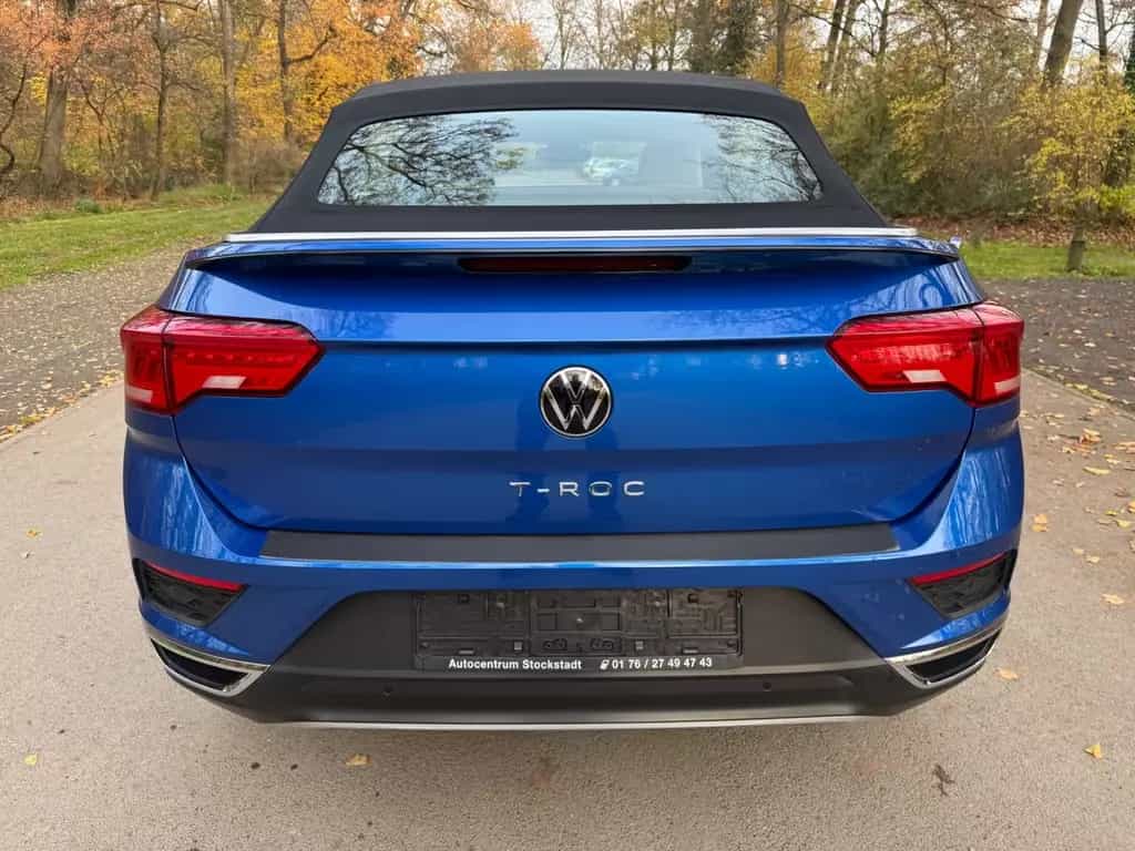 Volkswagen T-Roc Cabriolet Style Super Optik Automatik 03/2021-photo-7