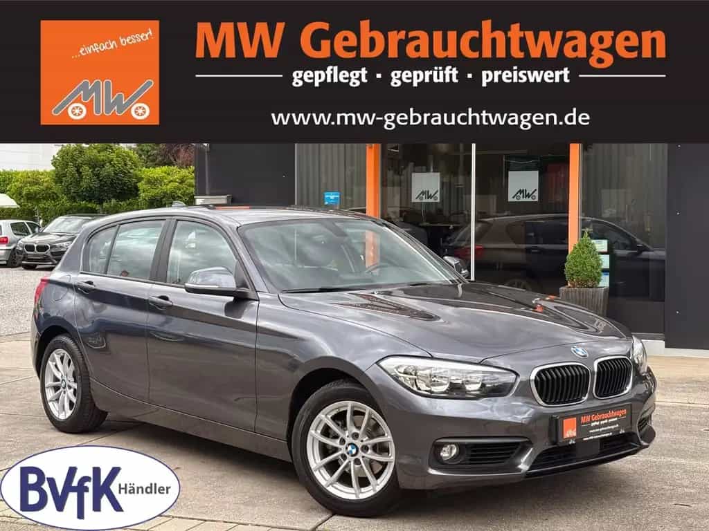 BMW 118 i Advantage Steptronic. ACC PDC NAV AHK SHZ 02/2018-photo-0