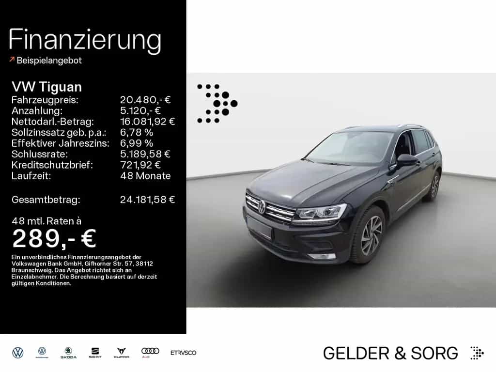 Volkswagen Tiguan 2.0 TSI 4M SHZ*LED*NAVI*ACC*AHK 06/2017-photo-0