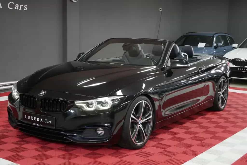BMW 420 i Cabrio Sport Line LED HK HuD AHK 04/2018-photo-0