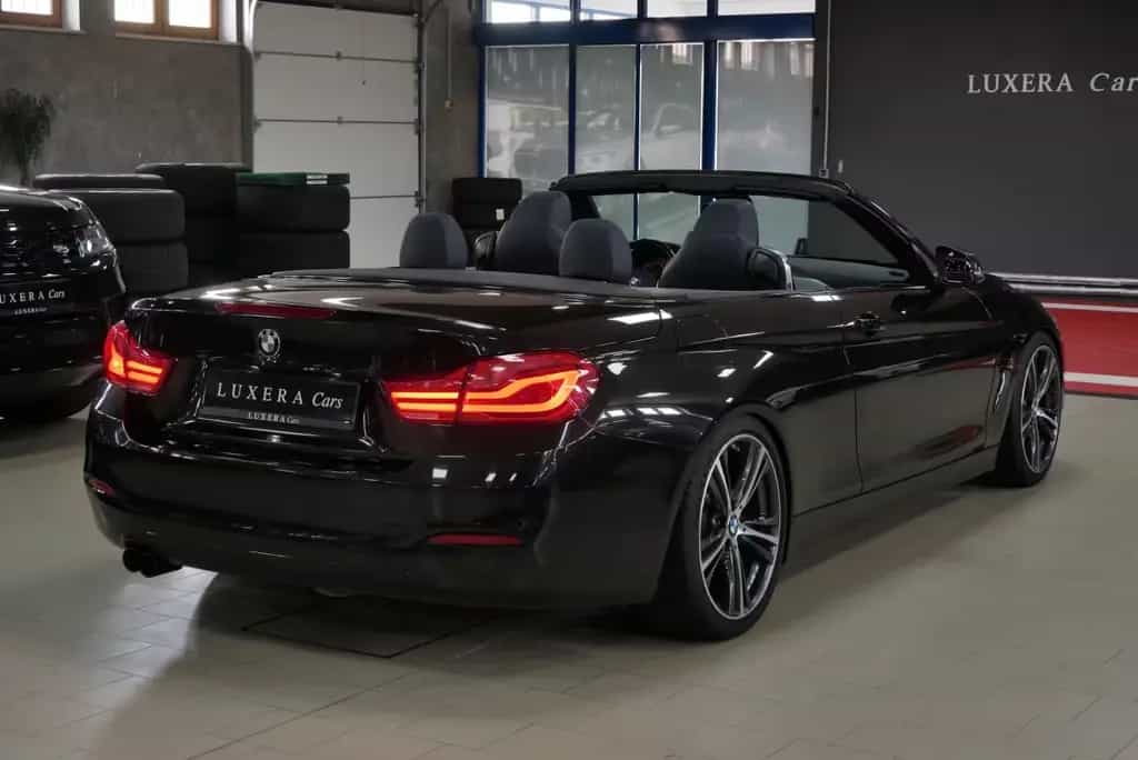 BMW 420 i Cabrio Sport Line LED HK HuD AHK 04/2018-photo-10
