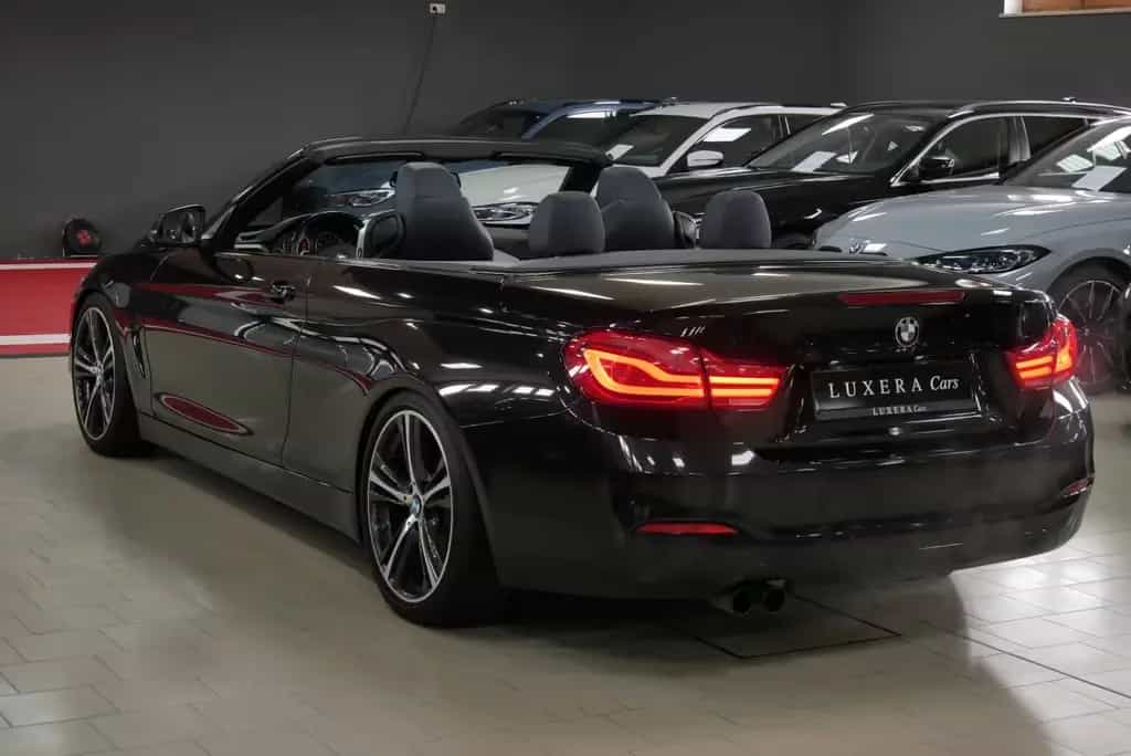 BMW 420 i Cabrio Sport Line LED HK HuD AHK 04/2018-photo-11