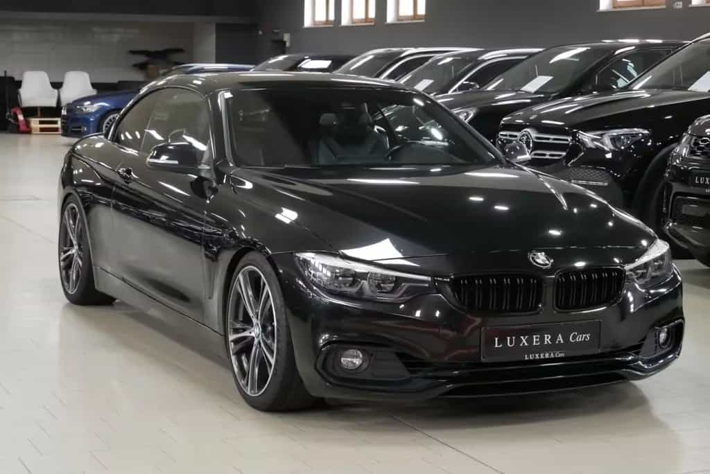 BMW 420 i Cabrio Sport Line LED HK HuD AHK 04/2018-photo-3