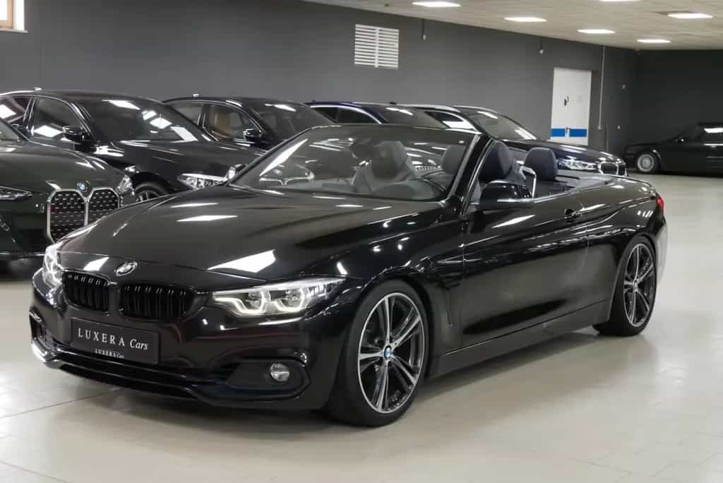 BMW 420 i Cabrio Sport Line LED HK HuD AHK 04/2018-photo-7