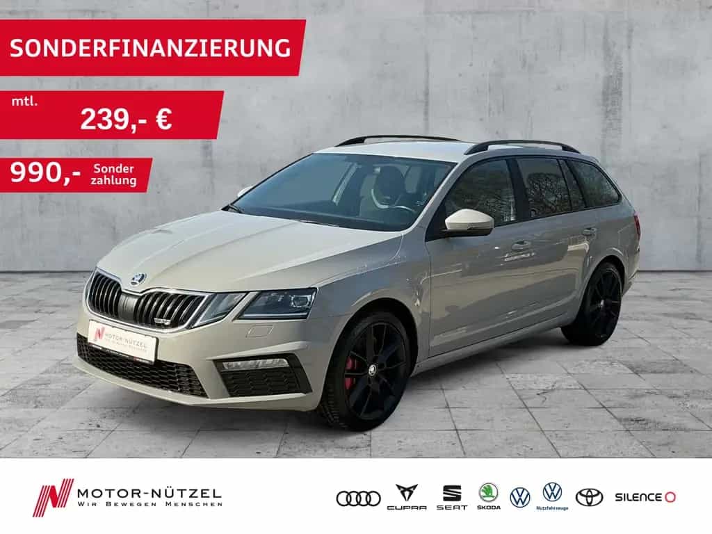 Skoda Octavia Combi RS 2.0 TSI LED+SHZ+PDC+GRA+DAB+BT 04/2018-photo-0