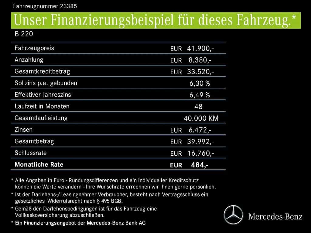 Mercedes-Benz B 220 d AMG Line Night 360° AHK Totwinkel DISTRO 01/2025-photo-24