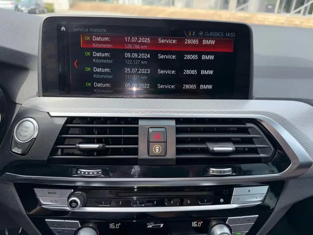 BMW X3 xDrive M Paket-Head Up-Pano-Leder-Kamera-Navi 09/2018-photo-19
