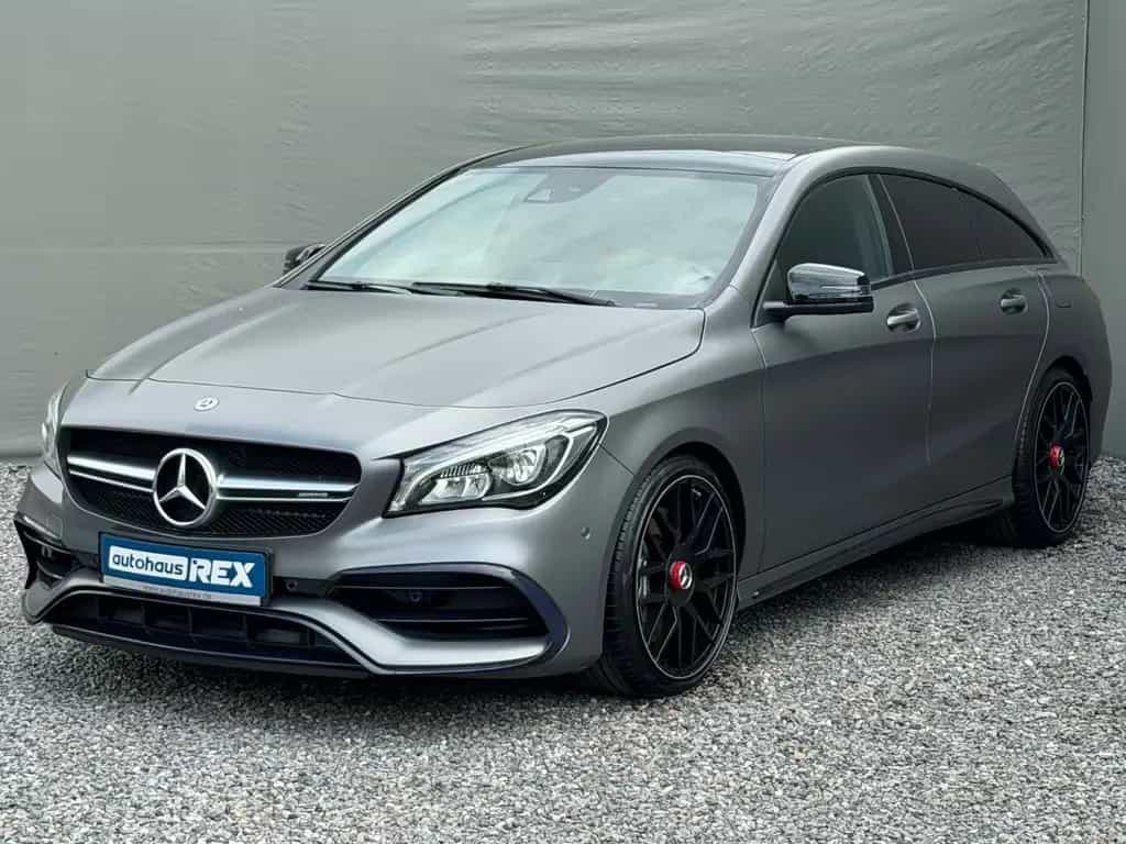 Mercedes-Benz CLA Shooting Brake 45 AMG 4Matic PANO ALCANTARA 12/2017-photo-0