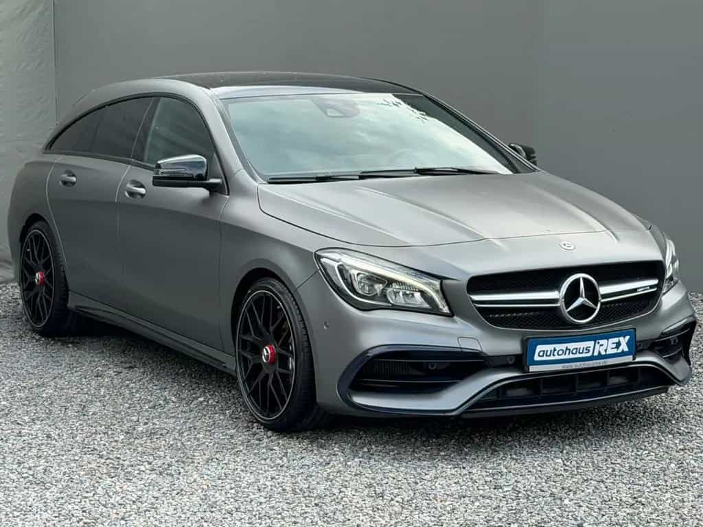 Mercedes-Benz CLA Shooting Brake 45 AMG 4Matic PANO ALCANTARA 12/2017-photo-2