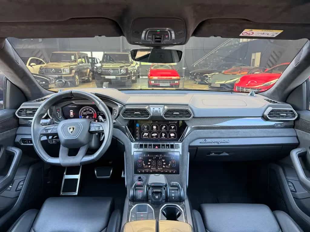 Lamborghini Urus BIG CARBON/4-SEAT/BLACK MAGNO/PANO/ANIMA 06/2021-photo-12