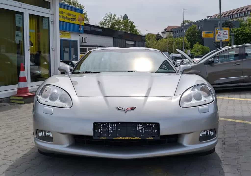 Corvette C6 6.0 V8 Targa Coupe*Xeno*RKam*Shz*Memo*HUD*TOP 05/2006-photo-1