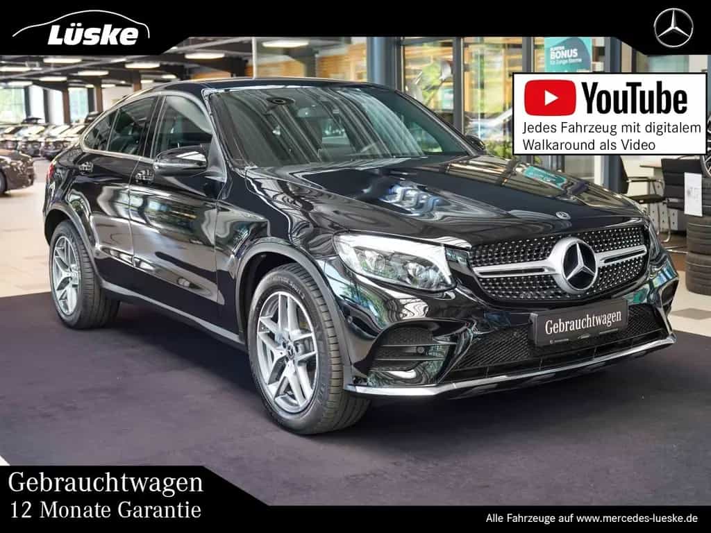 Mercedes-Benz GLC 250 d 4M Coupé AMG Line COMAND AHK ILS Kamer 02/2019-photo-0