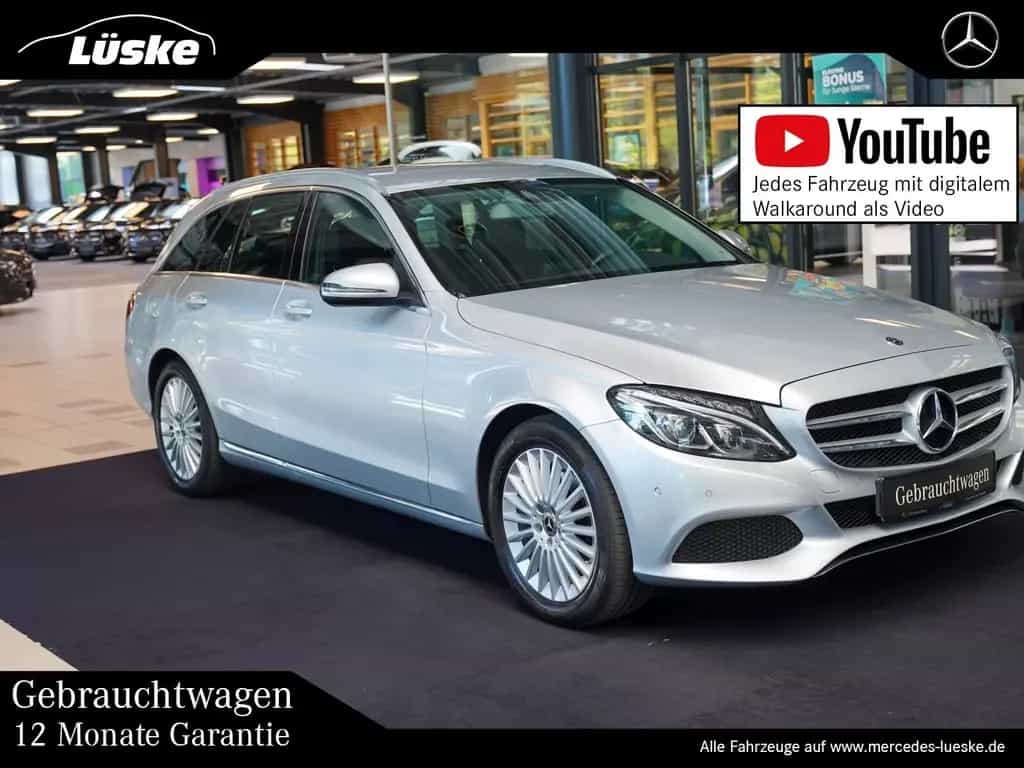 Mercedes-Benz C 200 T AVANTGARDE LED Intelligent Light AHK 07/2017-photo-0