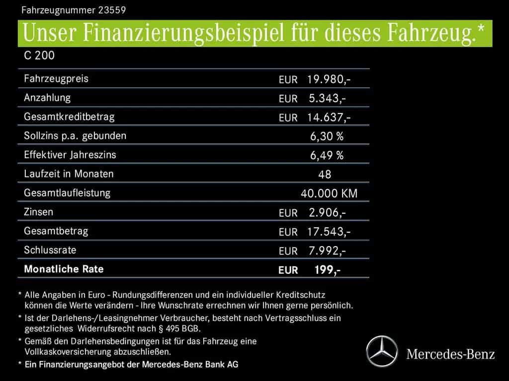 Mercedes-Benz C 200 T AVANTGARDE LED Intelligent Light AHK 07/2017-photo-25