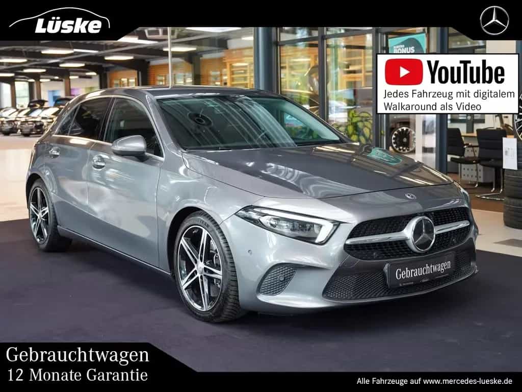 Mercedes-Benz A 180 d Progressive Leder Head-up Fahrassist 360 03/2018-photo-0